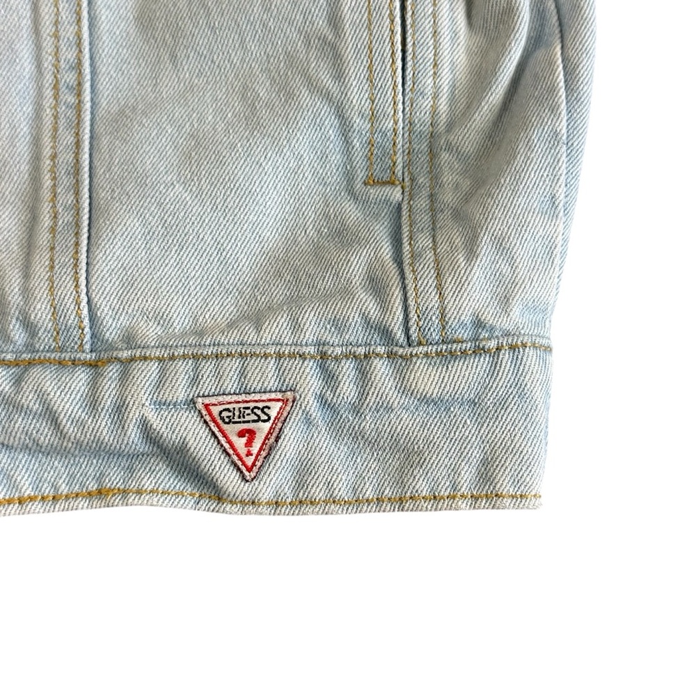 GUESS by Georges Marciano Kids Denim Jacket – Size 2Y–3Y (Made in USA) VINTAGE - Picture 4 of 8
